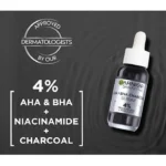 سرم لایه بردار ذغال ضدلک و جوش مناسب پوستهای چرب و جوشدار گارنیر 30 میل - تصویر 3