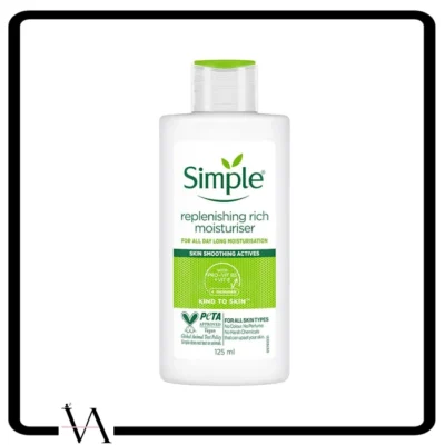 کرم مرطوب کننده سیمپل simple مدل ریچ حجم 125 میل 1