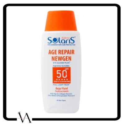 فلوئید ضد آفتاب و ضد چروک SPF50 سولاریس آردن مدل ایج ریپیر نیوژن 2