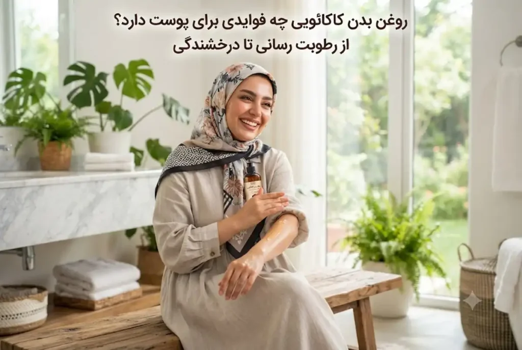 روغن بدن کاکائویی چه فوایدی برای پوست دارد؟ از رطوبت رسانی تا درخشندگی