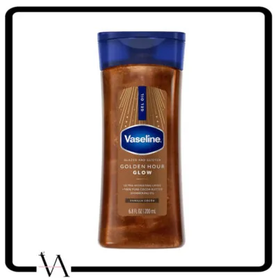 روغن بدن شاین دار GOLDEN HOUR GLOW وازلین VASELINE 1