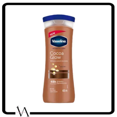 لوسیون بدن کاکائویی وازلین Vaseline cocoa glow 1