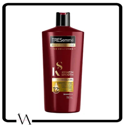 شامپو تقویت کننده و ترمیم کننده مو ترزمه مدل Keratin Smooth 1