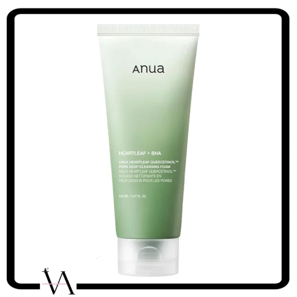 anua-heartleaf-bha-pore-deep-cleansing-foam.jpg فوم شستشوی عمقی منافذ آنوا مدل HEARTLEAF BHA - تصویر 1