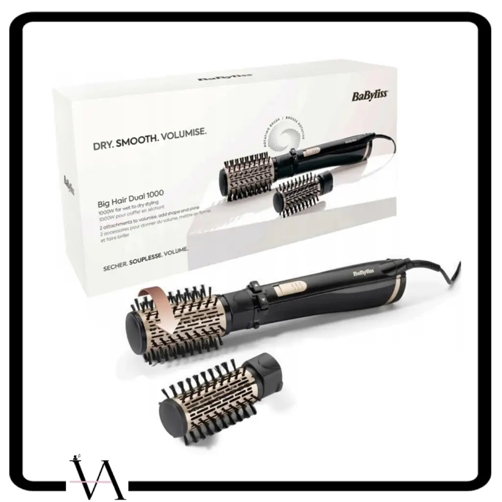 babyliss-as962-1000w-rotating-hair-styler.jpg سشوار چرخشی بابیلیس مدل AS962 (1000 وات) - تصویر 1