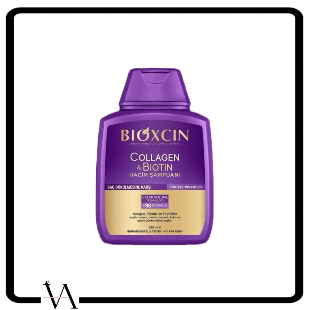 bioxcin-anti-hair-loss-biotin-collagen-shampoo.jpg شامپو بیوکسین ضد ریزش حاوی بیوتین و کلاژن - تصویر 1