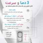 سشوار چرخشی شیگلمSHEGLAM مدل Cool Shield Blowout Brush Pro - تصویر 4