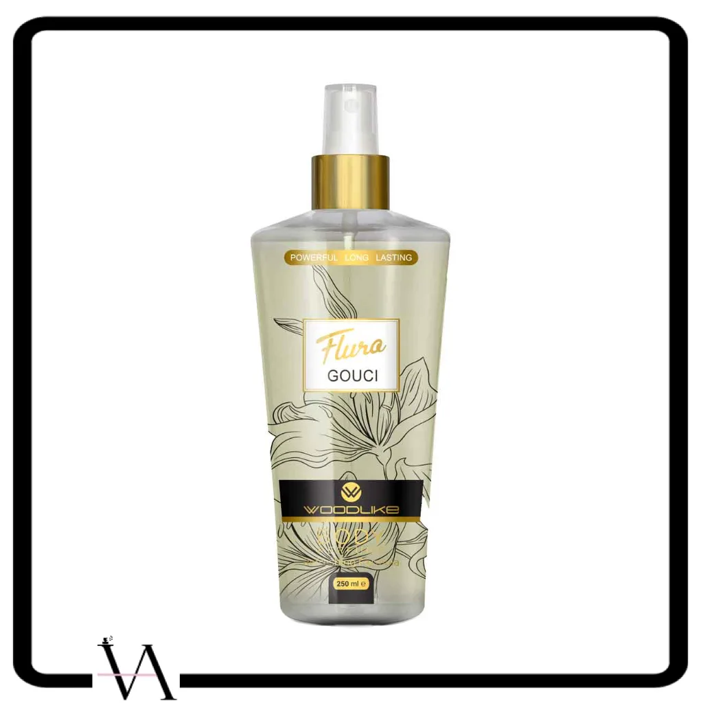 woodlike-gucci-flora-body-mist-250ml.jpg بادی اسپلش زنانه وودلایک گوچی فلورا حجم 250 میل